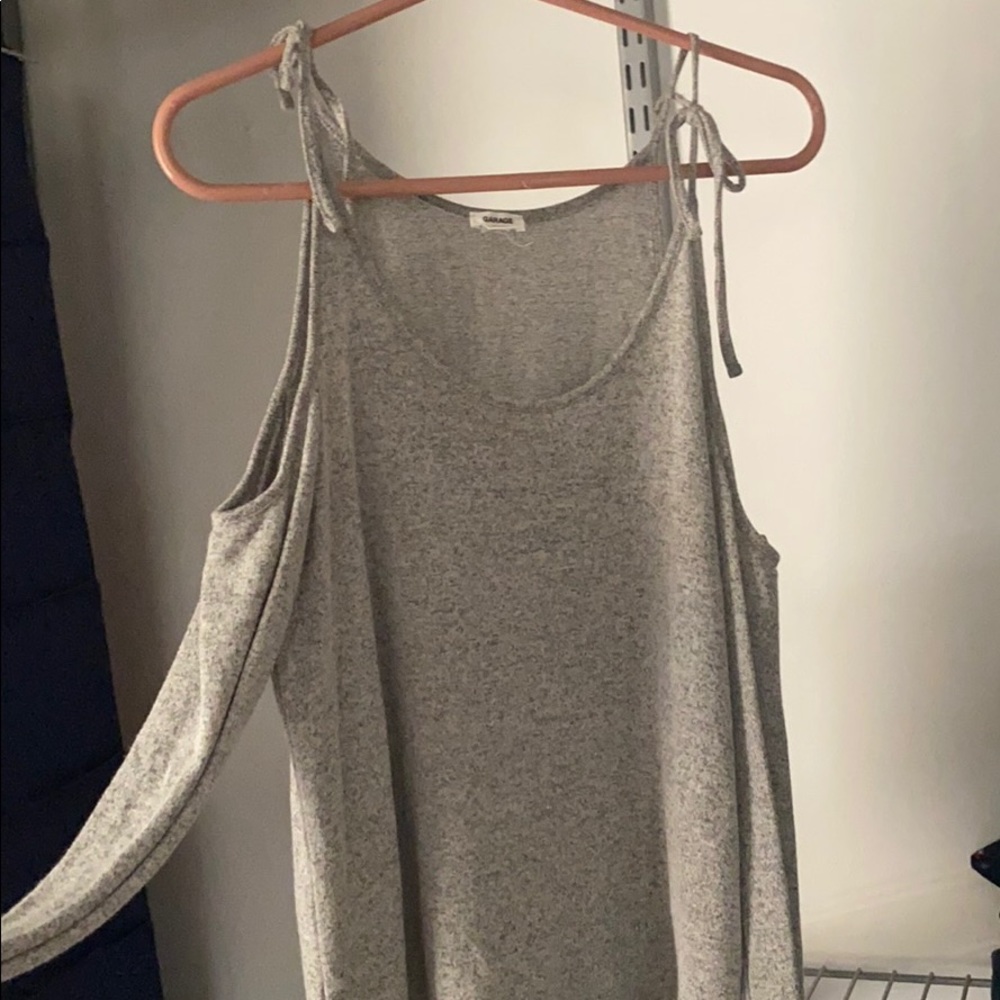Garage cold shoulder shirt